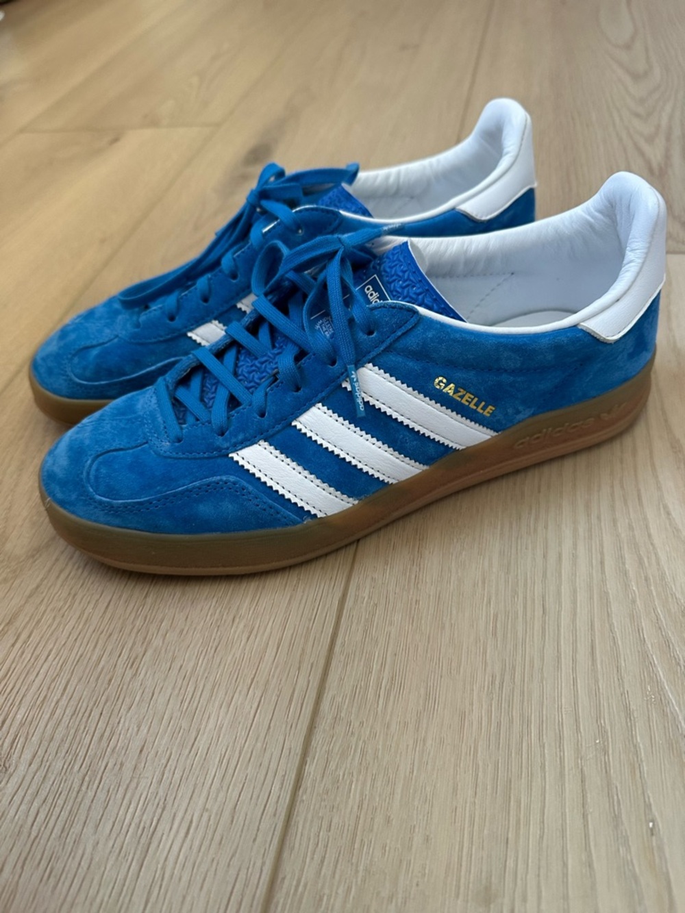 Adidas Gazelle Men's Suede Sneakers - Bluebird Gum Original